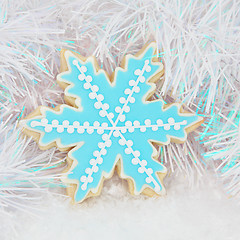 Image showing Snowflake Biscuit