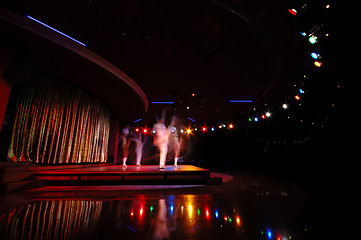 Image showing Dancers in a nightclub