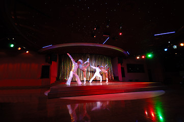 Image showing Dancers in a nightclub