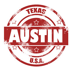 Image showing Austin stamp 