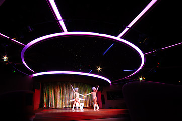 Image showing Dancers in nightclub