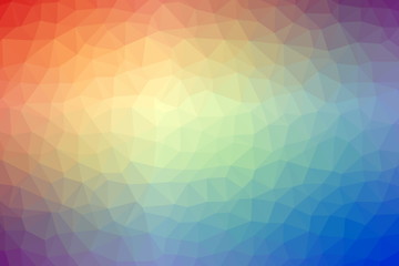 Image showing abstract low poly background