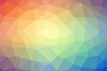 Image showing abstract low poly background