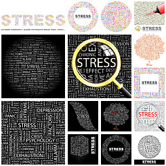Image showing Stress. Concept illustration.