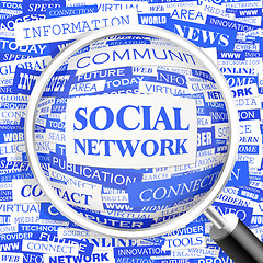 Image showing SOCIAL NETWORK