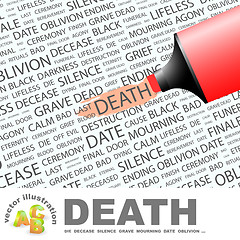 Image showing DEATH.
