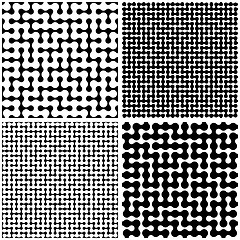 Image showing Maze. Seamless pattern.