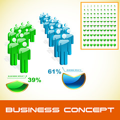Image showing Business concept illustration.