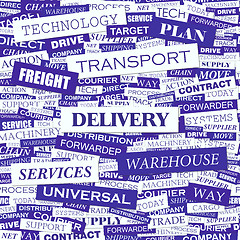 Image showing DELIVERY