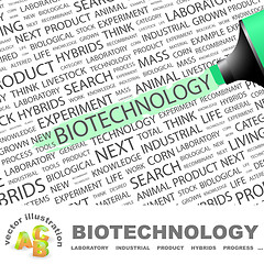 Image showing BIOTECHNOLOGY.