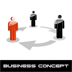 Image showing Business concept illustration.