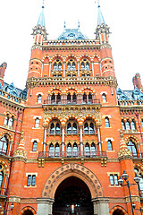 Image showing   in london england   brick exterior wall