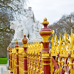 Image showing albert monument in london england kingdome and old construction