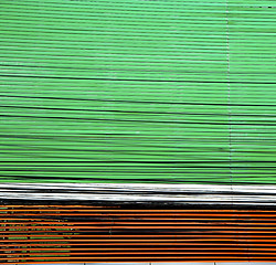 Image showing  abstract    in the metal green   