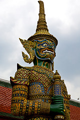 Image showing  thailand asia   in  bangkok rain warrior devil      mosaic