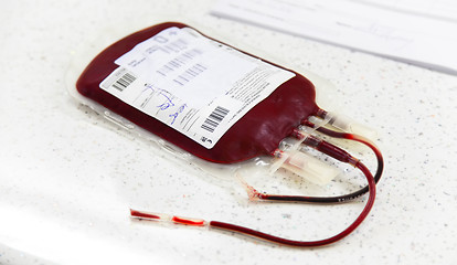 Image showing Blood bag