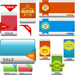 Image showing Design elements for sale.