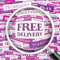 Image showing FREE DELIVERY