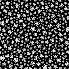 Image showing Floral seamless background. 