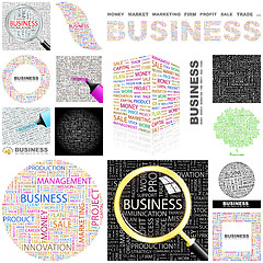 Image showing Business. Concept illustration.