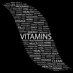 Image showing VITAMINS.