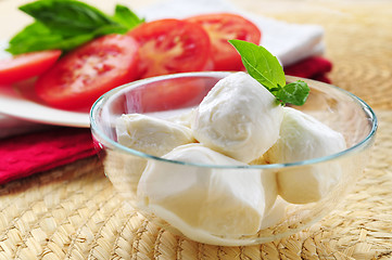 Image showing Bocconcini cheese