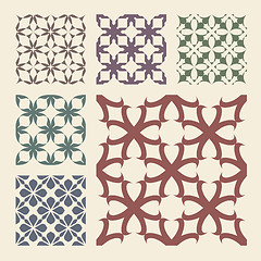 Image showing Seamless geometric pattern.