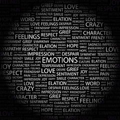 Image showing EMOTIONS.