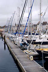 Image showing Harbor in Vannes, France