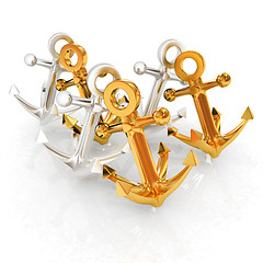 Image showing anchors