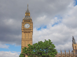 Image showing Houses of Parliament in London