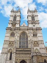 Image showing Westminster Abbey in London