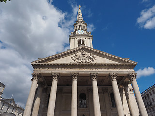 Image showing St Martin church in London