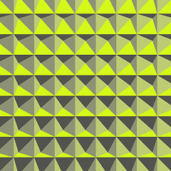 Image showing Abstract 3d geometric pattern. Polygonal background. 