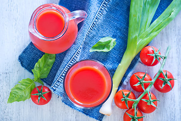 Image showing tomato juice