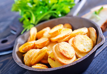 Image showing fried potato