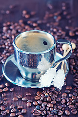 Image showing coffee background