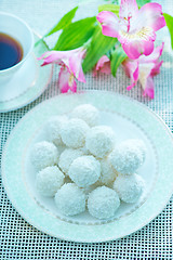 Image showing coconut balls