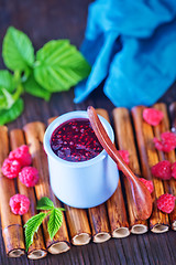 Image showing raspberry jam