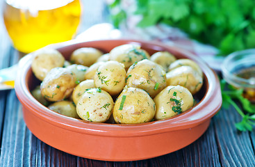 Image showing boiled potato