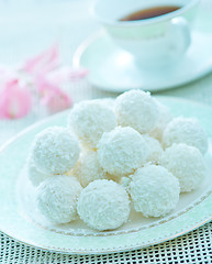 Image showing coconut balls