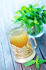 Image showing fresh mint tea