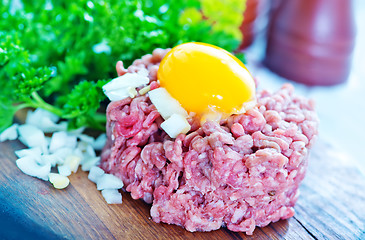 Image showing minced meat