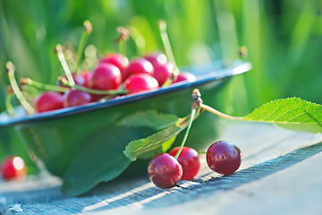 Image showing fresh cherry