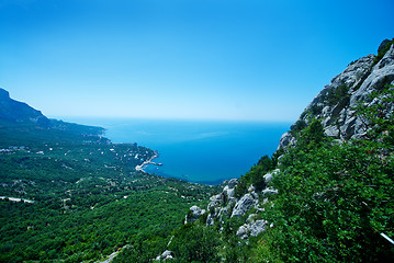 Image showing mountain and sky