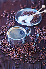 Image showing coffee background