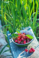 Image showing fresh cherry