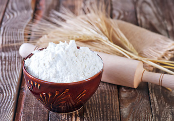 Image showing wheat flour