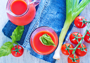 Image showing tomato juice