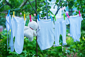 Image showing baby clothes